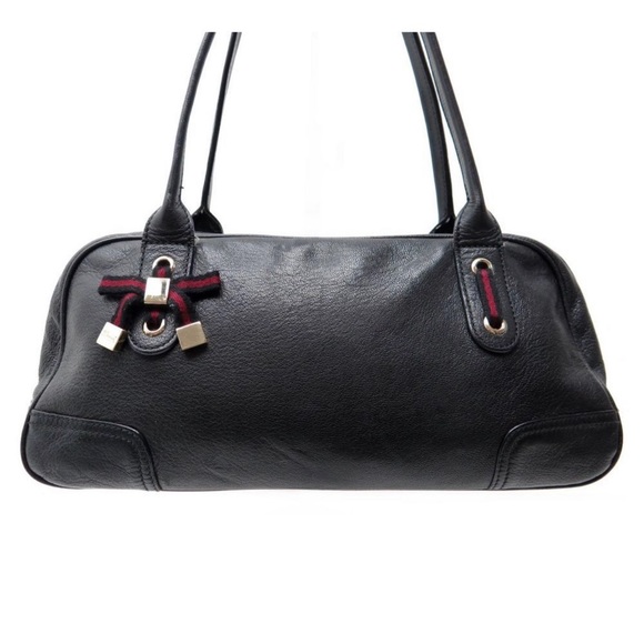 Gucci Bicolor Princy Boston Leather Bag - Picture 6 of 16